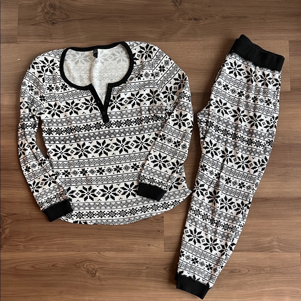 Winter holiday Christmas Pajamas Set